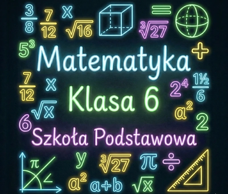Matematyka - klasa 6 - szkoła podstawowa