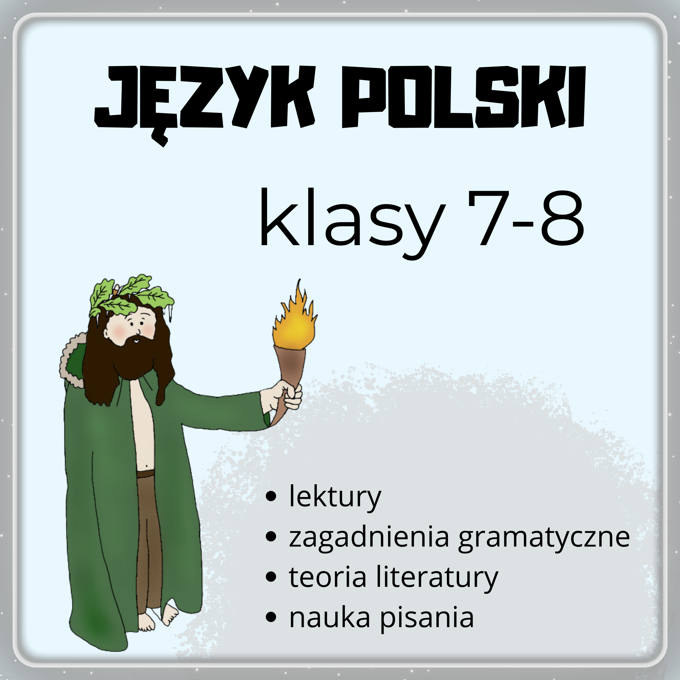 Język polski - klasy 7-8